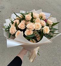 Букет Кремовые розы Латте в Ставрополе