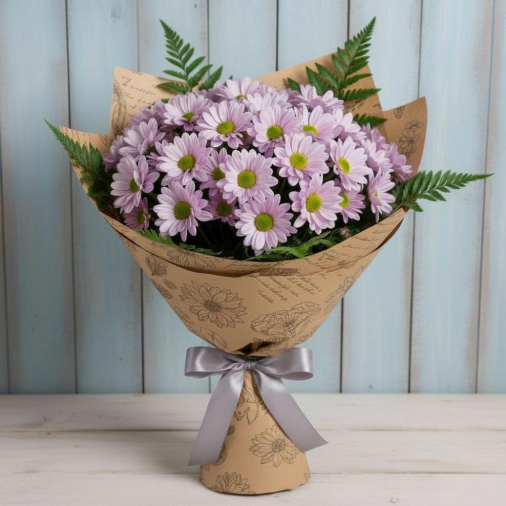Букет цветов из: Хризантемы в Ставрополе