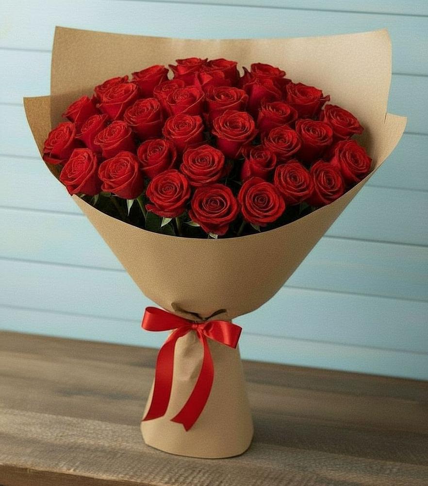 Букет Красные розы Милано в Ставрополе