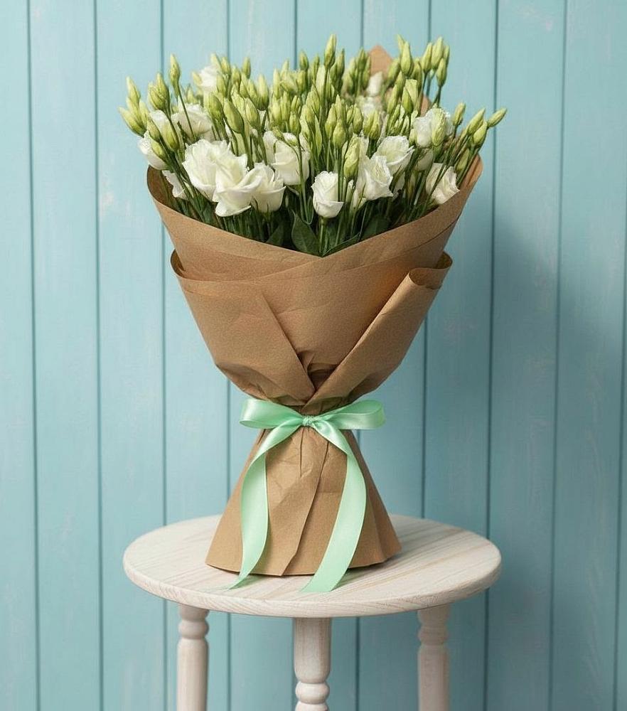 Букет цветов из: Лизиантусы в Ставрополе