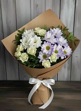 Букет цветов из:  Хризантемы и Розы в Ставрополе