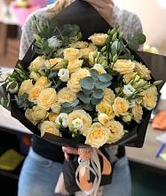 Букет цветов из:  Розы и Лизиантусы #REPLACE_PRED# Ставрополе