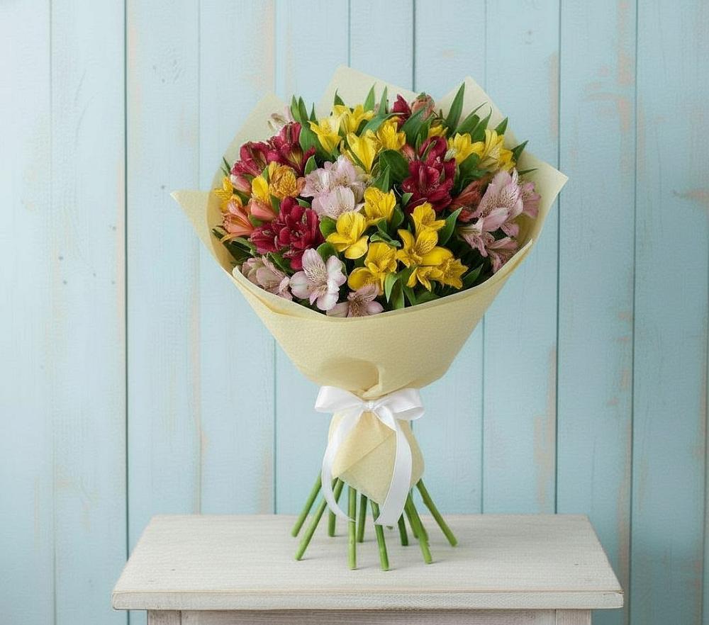 Букет цветов из: Альстромерии в Ставрополе