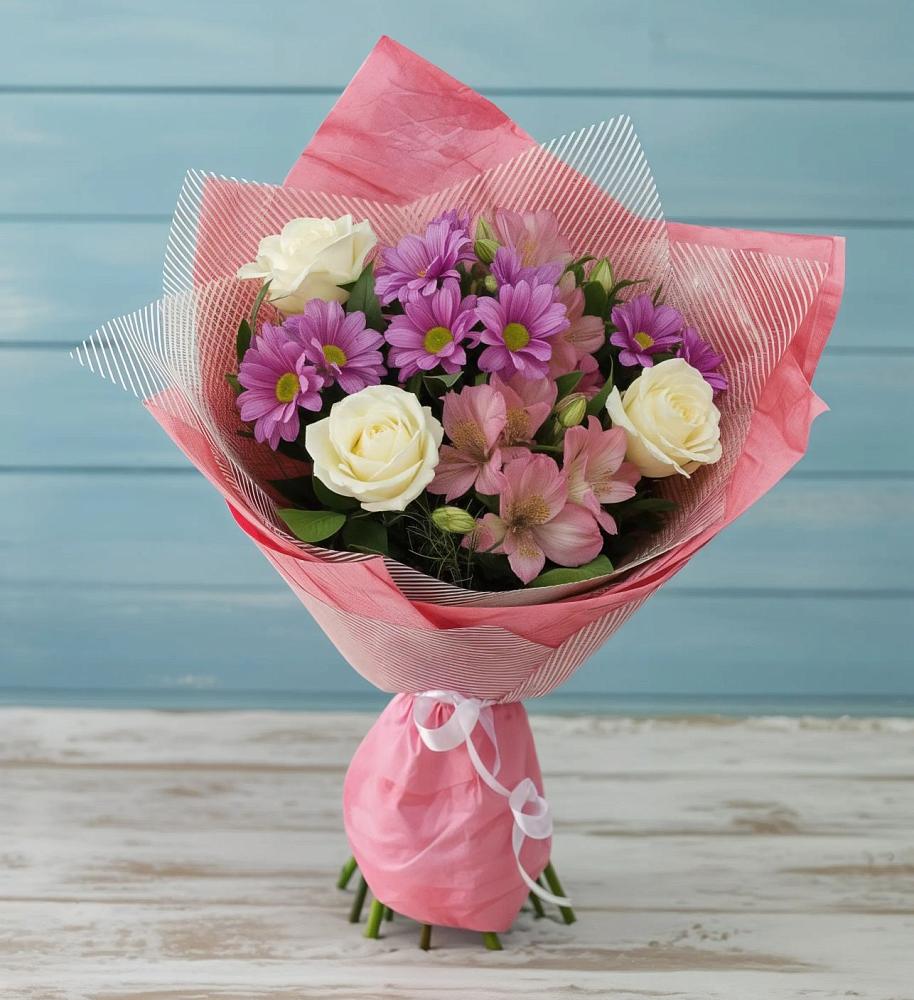 Букет цветов из: Герберы в Ставрополе